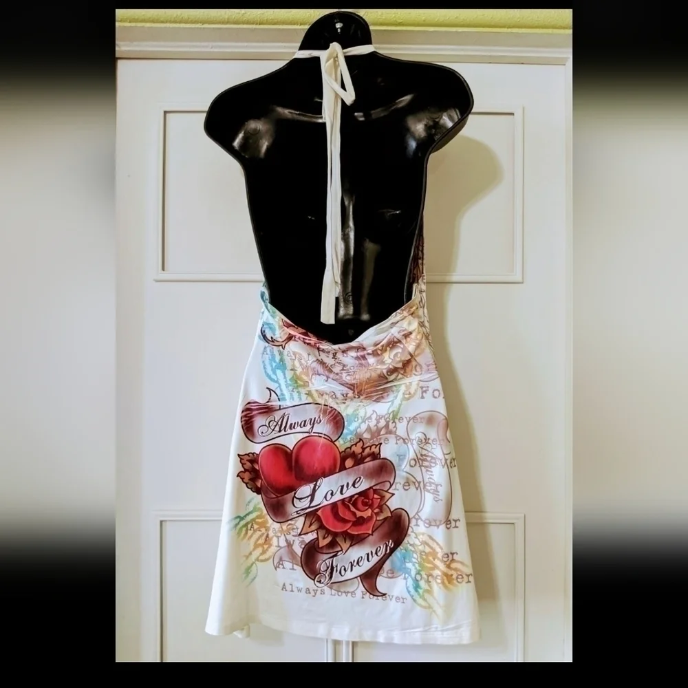 Ventti sexy& beautiful open back mini Dress. - Picture 5 of 11